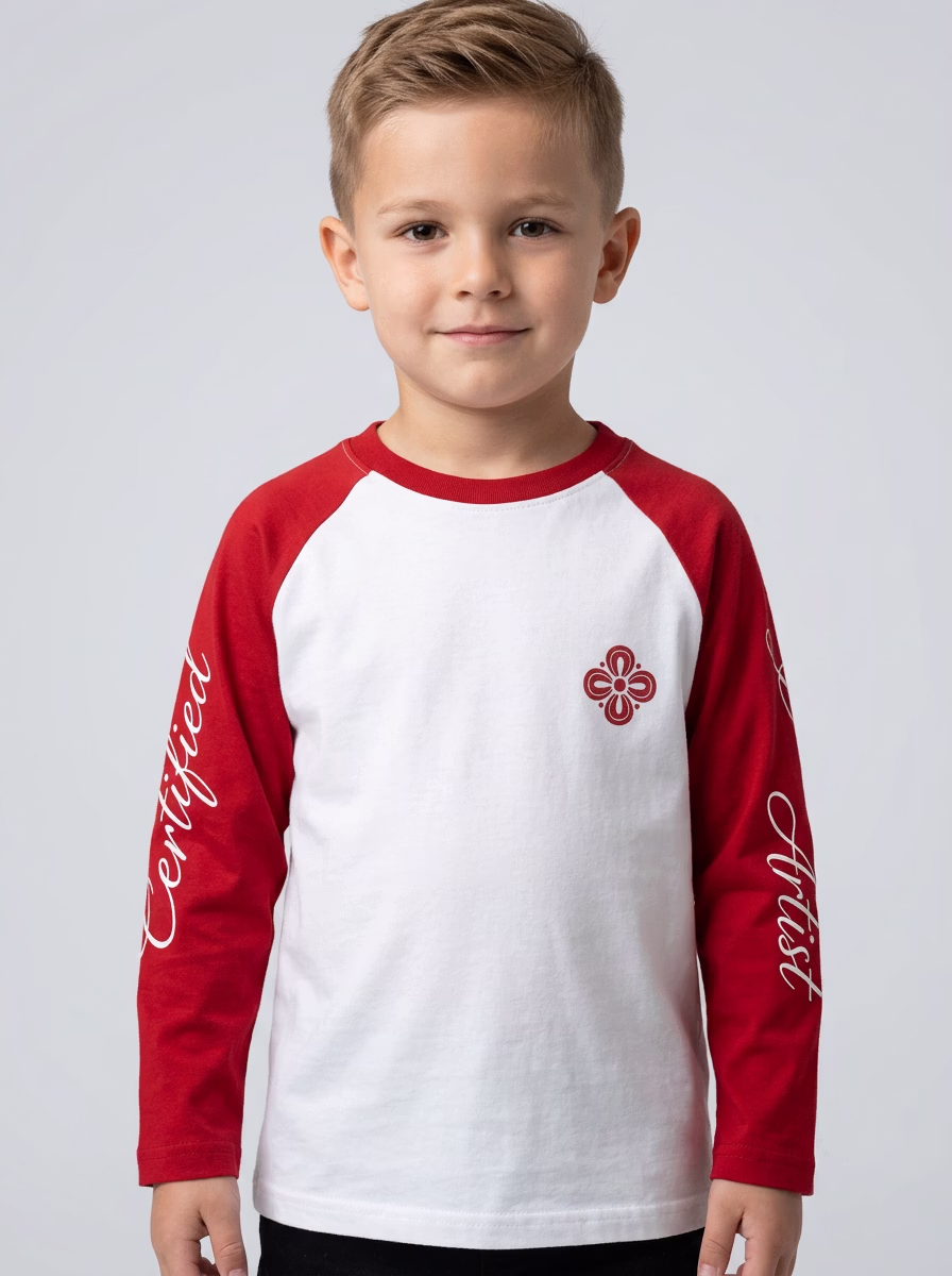 Boys' Top Wear AI virtual try-on — Kids Boys T-Shirts fashion model photoshoot by VERA Fashion AI