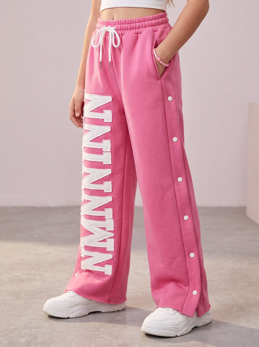 Girls' Bottom Wear AI virtual try-on — Kids Girls Jogger fashion model photoshoot by VERA Fashion AI