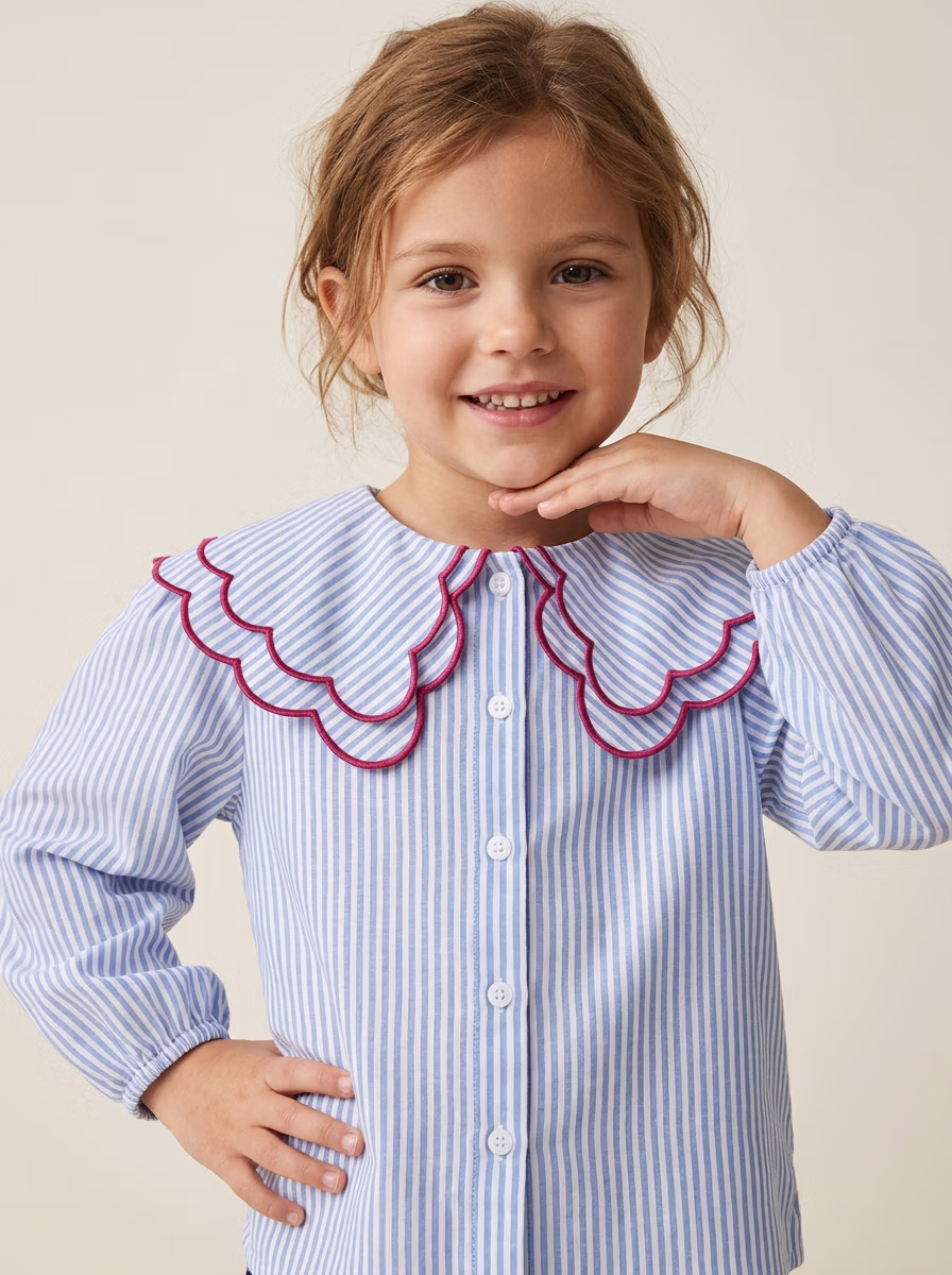 Girls' Top Wear AI virtual try-on — Kids Girls Dress fashion model photoshoot by VERA Fashion AI
