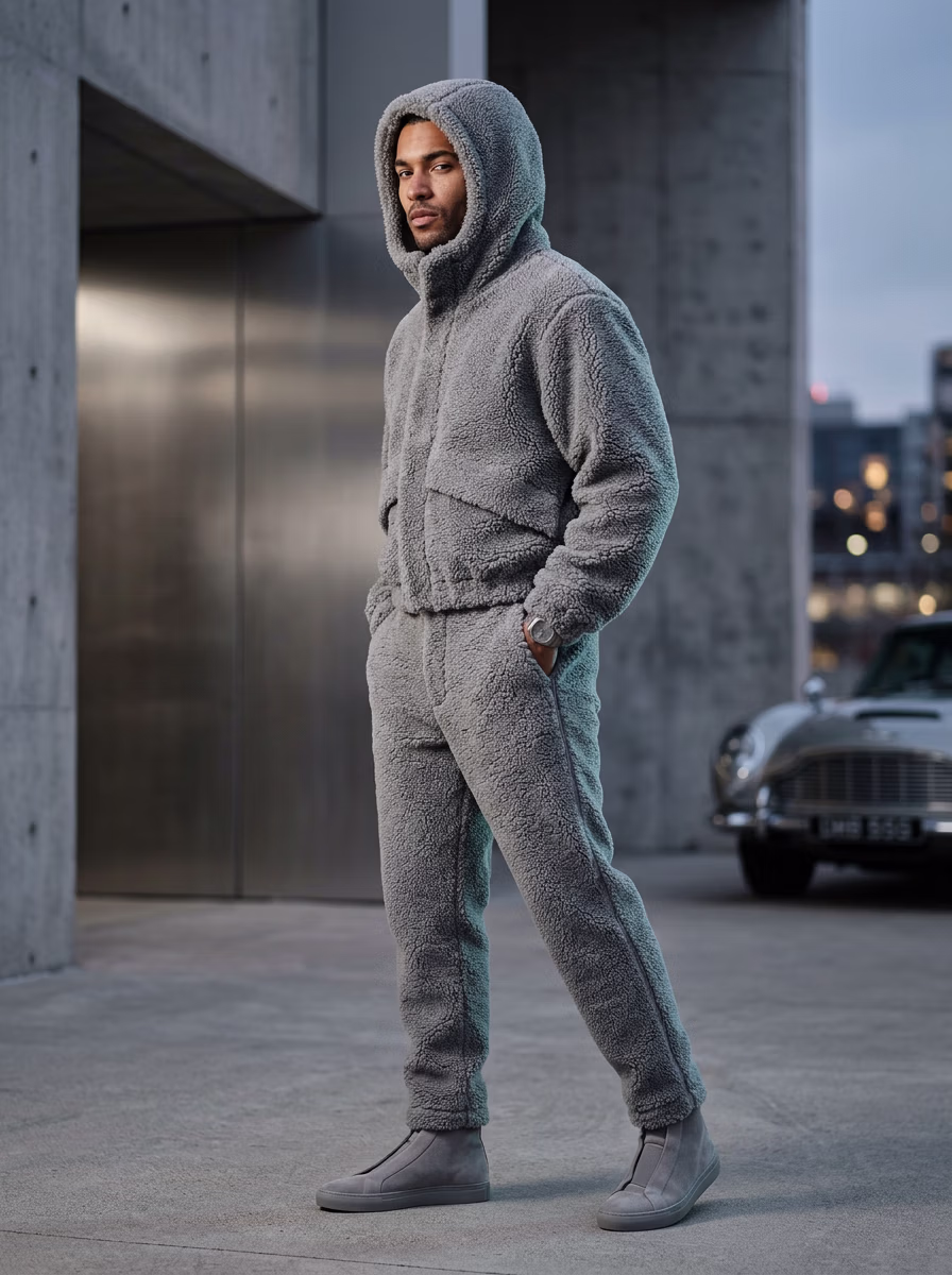 Men's Hoodie for Men AI fashion photoshoot and virtual try-on gallery