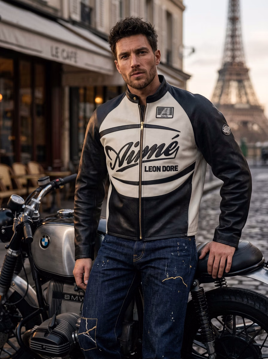 Men's Jacket for Men AI virtual try-on — Casual Jacket Fo Men fashion model photoshoot by VERA Fashion AI