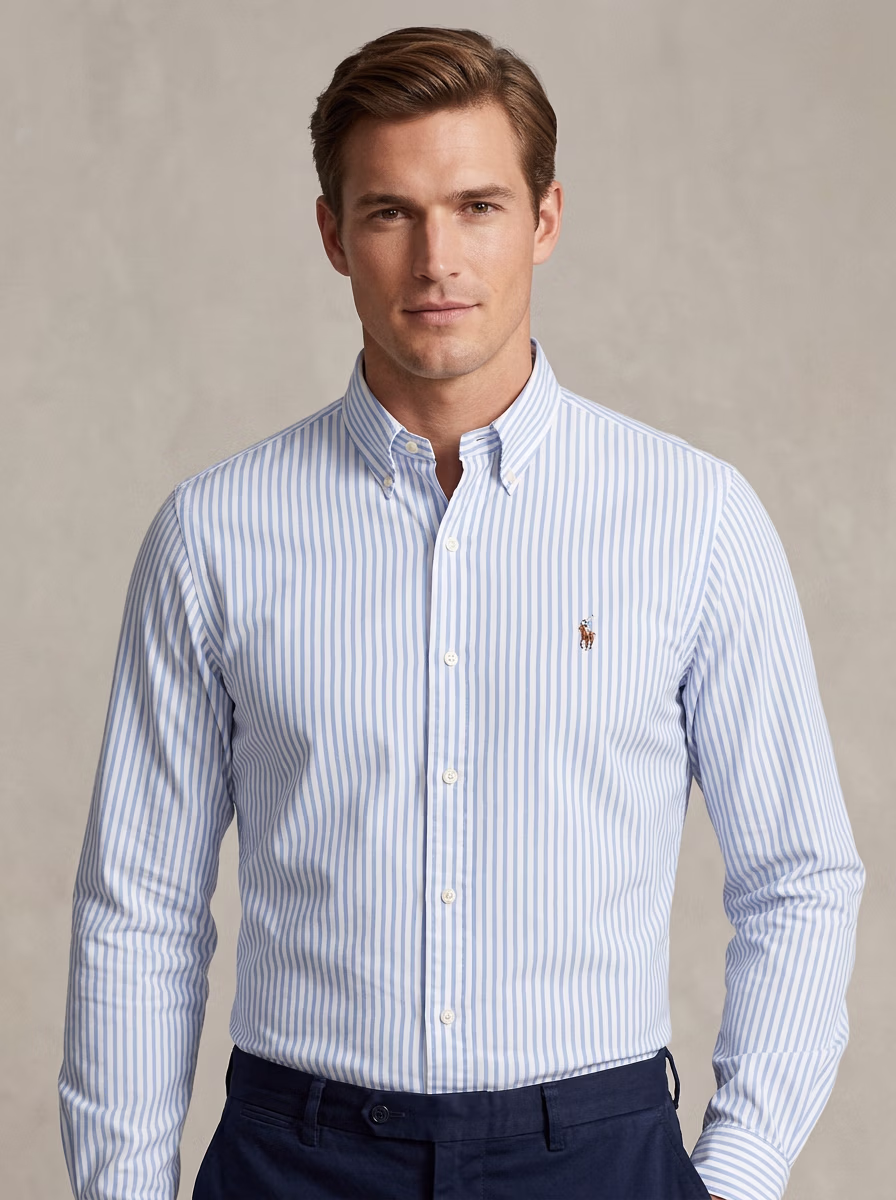 Men's Shirts for Men AI virtual try-on — Asual Shirt Fo Men fashion model photoshoot by VERA Fashion AI