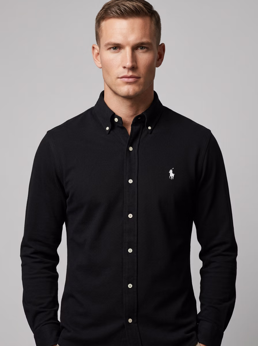 Men's Shirts for Men AI virtual try-on — Formal Shirt Fo Men fashion model photoshoot by VERA Fashion AI