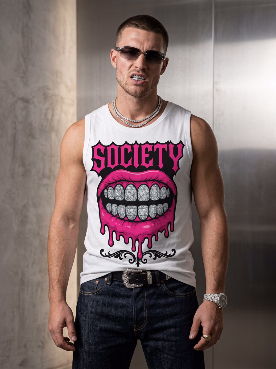 Men's T-Shirt for Men AI virtual try-on — Mens Casual T-Shirts fashion model photoshoot by VERA Fashion AI