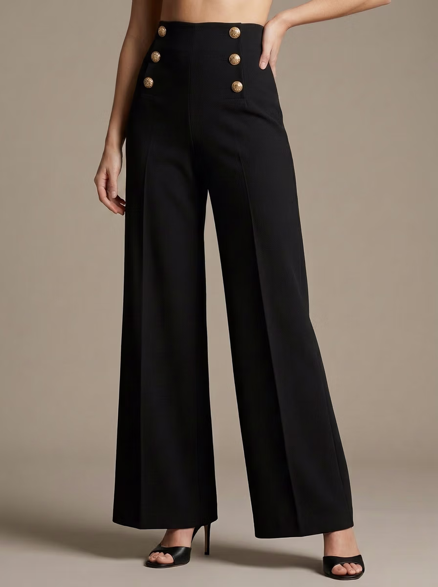 Women's Pants AI virtual try-on — Women's Office Trauser fashion model photoshoot by VERA Fashion AI